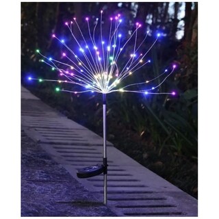 Foto 1 | Luz Solar Para Fuegos Artificiales Microled Multicolor, 2 Unidades - Venta Internacional.