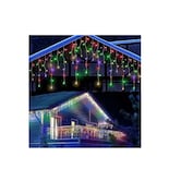 Cortina Con Forma De Guirnalda Con Luces Navideñas, 140 Led, Cascada - Venta Internacional.
