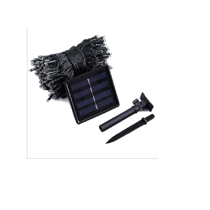 Foto 6 pulgar | Guirnalda Solar Para Navidad, 10 M, 100 Led, Color Amarillo - Venta Internacional.