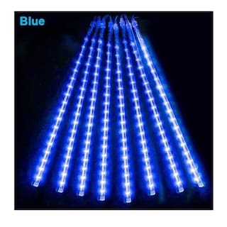 Foto 6 | Luces Led: Guirnalda, Lluvia, Meteoro, Cascada, Navidad, Azul - Venta Internacional.