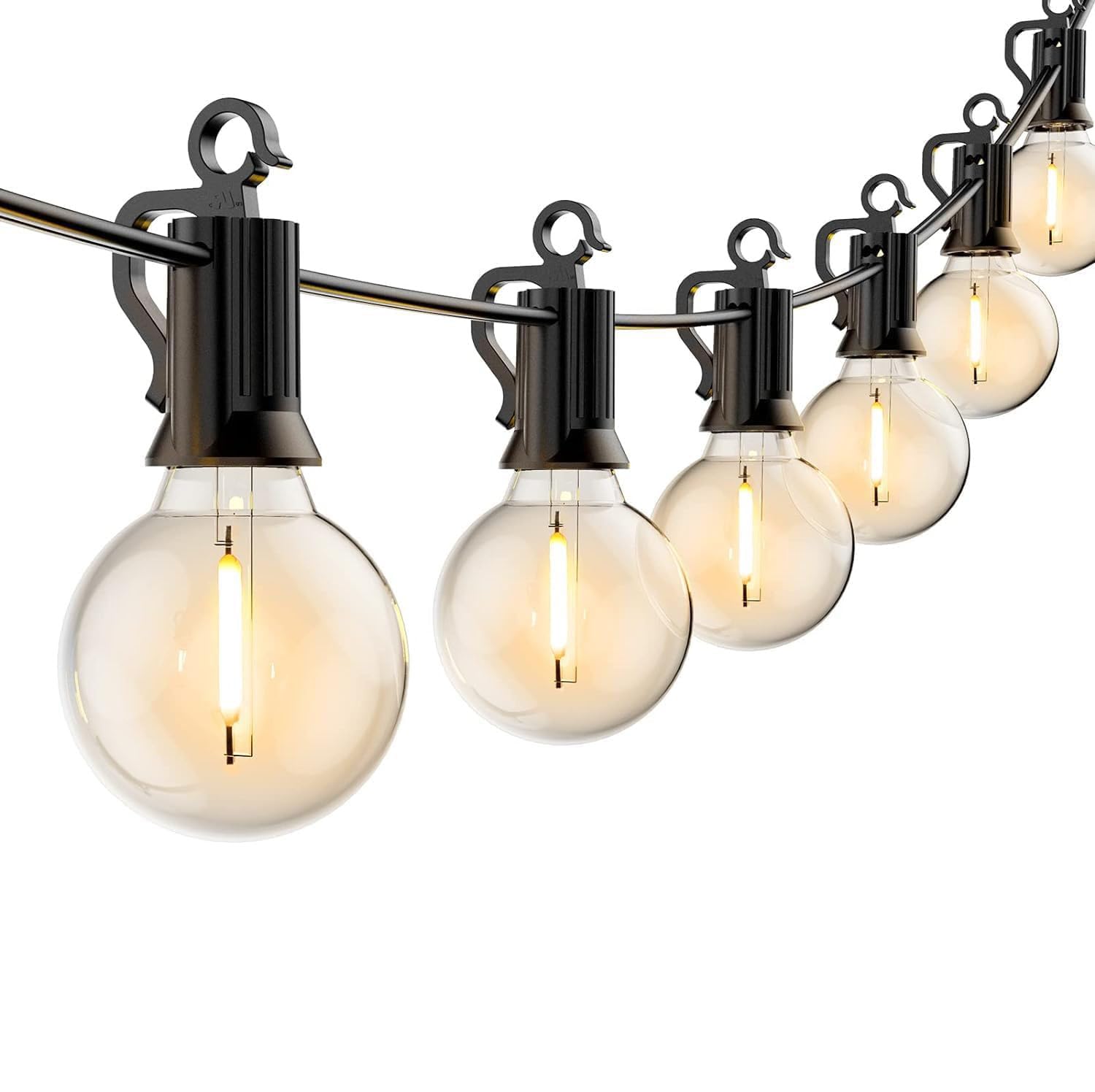 Foto 2 pulgar | Guirnalda De Luces Brightown Globe Para Exteriores, 30 M, Con 15 Bombillas G40 - Venta Internacional.