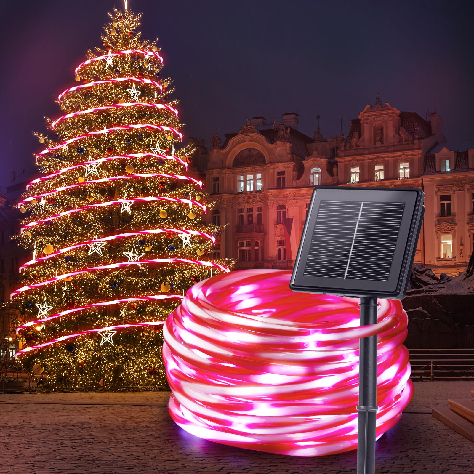 Foto 2 pulgar | Luces Solares Tipo Cuerda Brightown, 39 Pies, 200 Led, Impermeables Para Exteriores - Venta Internacional.