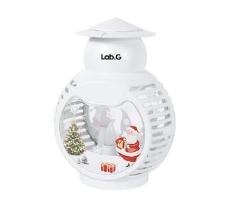 Foto 1 | Linterna Led Navideña Lab.G Festiva-Santa Claus Diseño de Copo Blanco