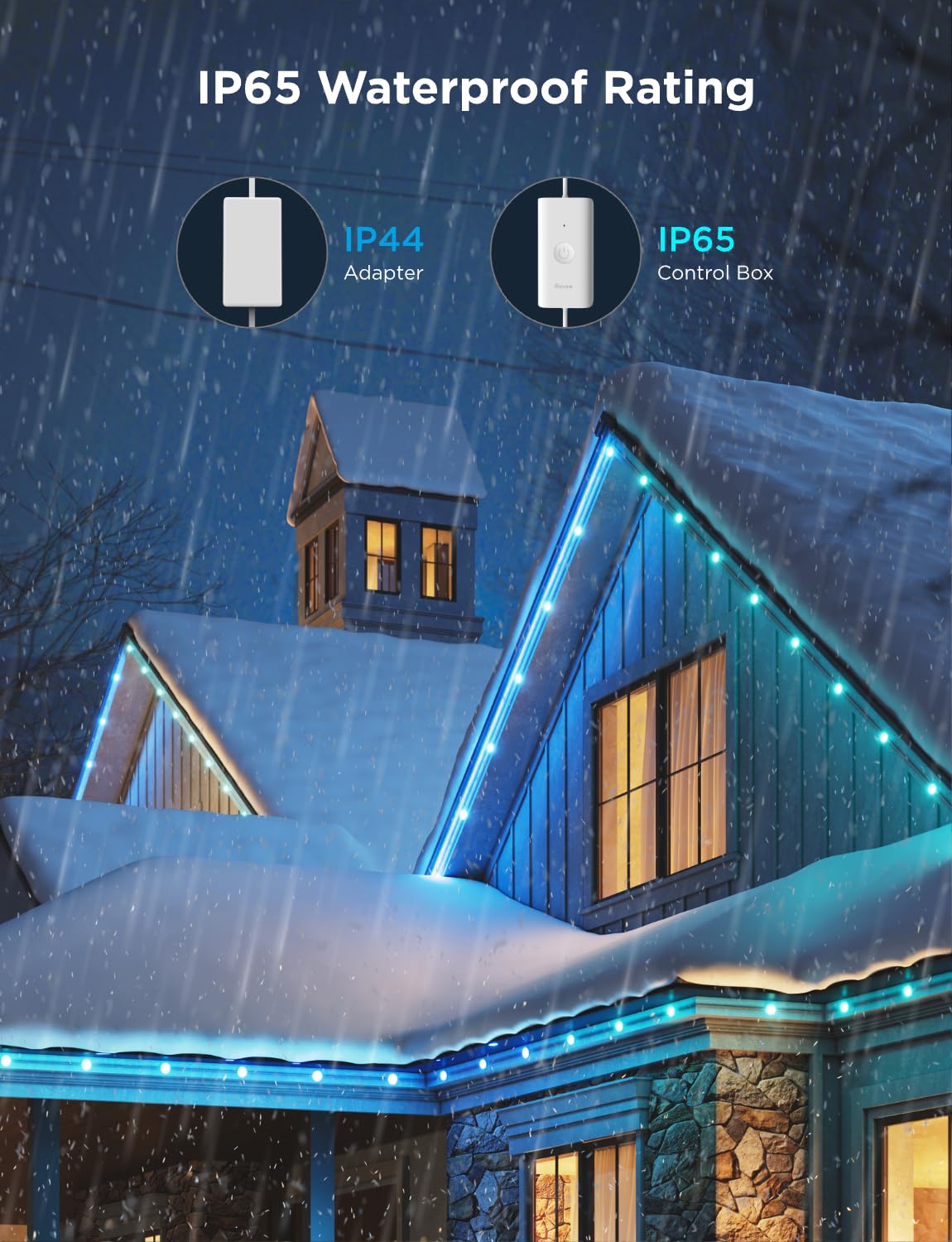 Foto 6 pulgar | Cadena De Luces Led Rgbic Inteligentes Govee 90 Para Exteriores, 100 Pies - Venta Internacional.