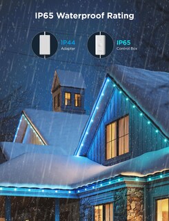 Foto 5 | Cadena De Luces Led Rgbic Inteligentes Govee 90 Para Exteriores, 100 Pies - Venta Internacional.