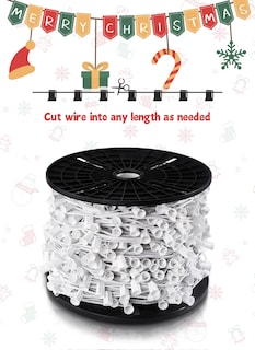 Foto 3 | Juego De Enchufes Para Luces Navideñas, 1000 Pies, C9/e17, De Calidad Comercial - Venta Internacional.