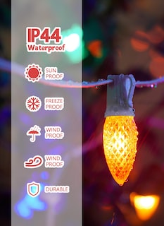 Foto 5 | Juego De Enchufes Para Luces Navideñas, 1000 Pies, C9/e17, De Calidad Comercial - Venta Internacional.