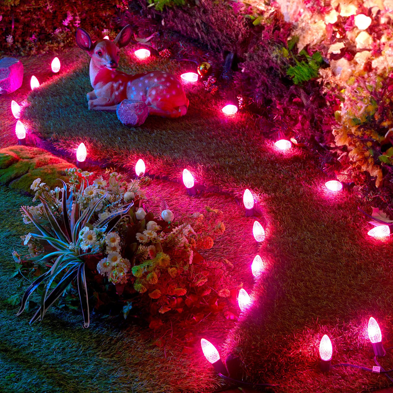 Foto 6 pulgar | Bombilla Led De Repuesto Brightown C7 Pink Christmas - Venta Internacional.