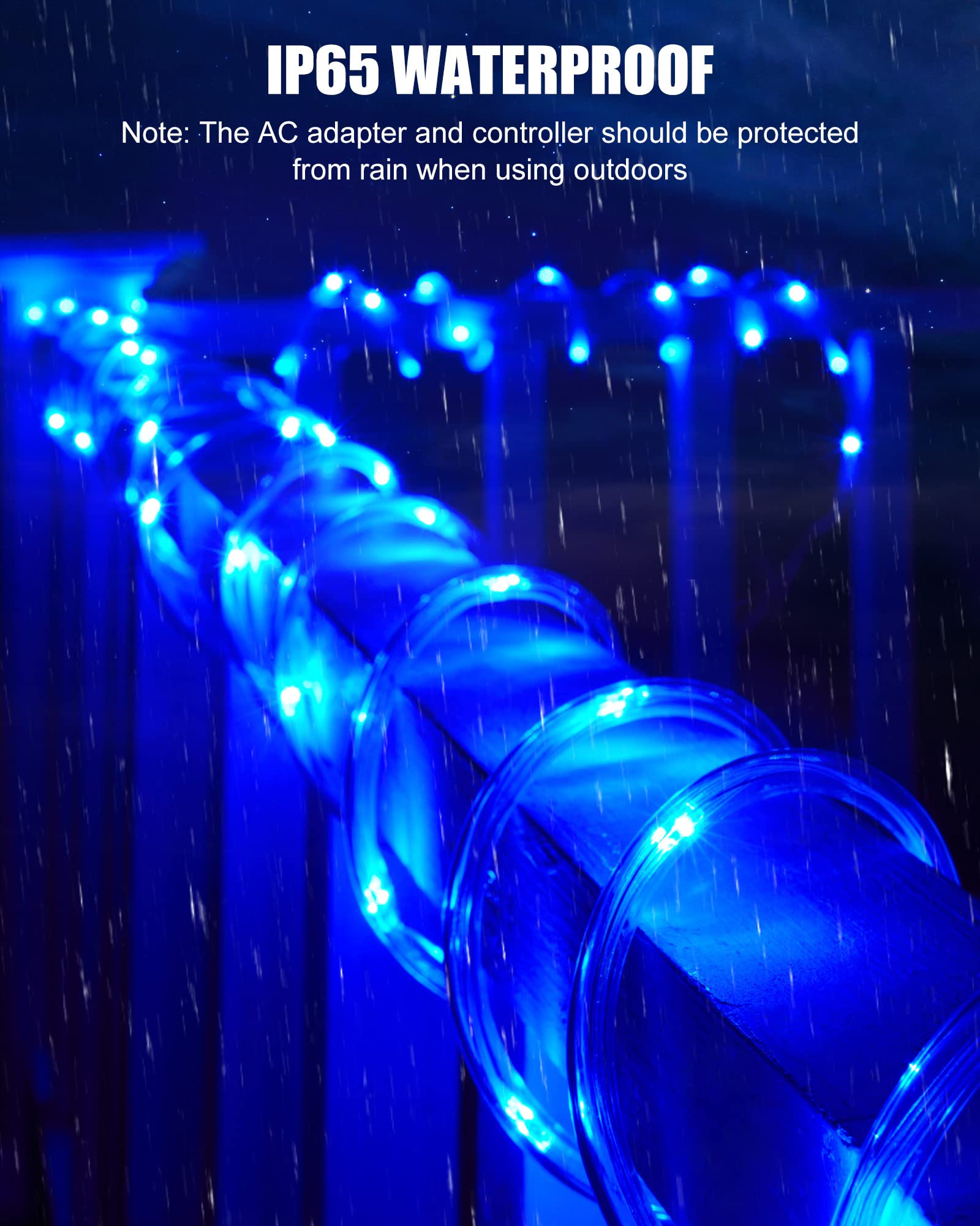 Foto 5 | Luces Tipo Cuerda Minetom Que Cambian De Color, 66 Pies, 200 Led Con Control Remoto - Venta Internacional.