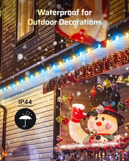 Foto 6 | Luces Navideñas Dewenwils C9 Led, 10 M, 50 Bombillas, Azul Y Blanco - Venta Internacional.