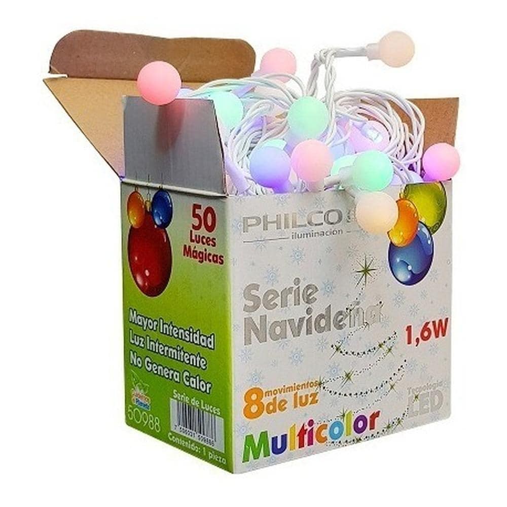 4 Series Navideñas Led Multicolor 120v Philco 50988 $330