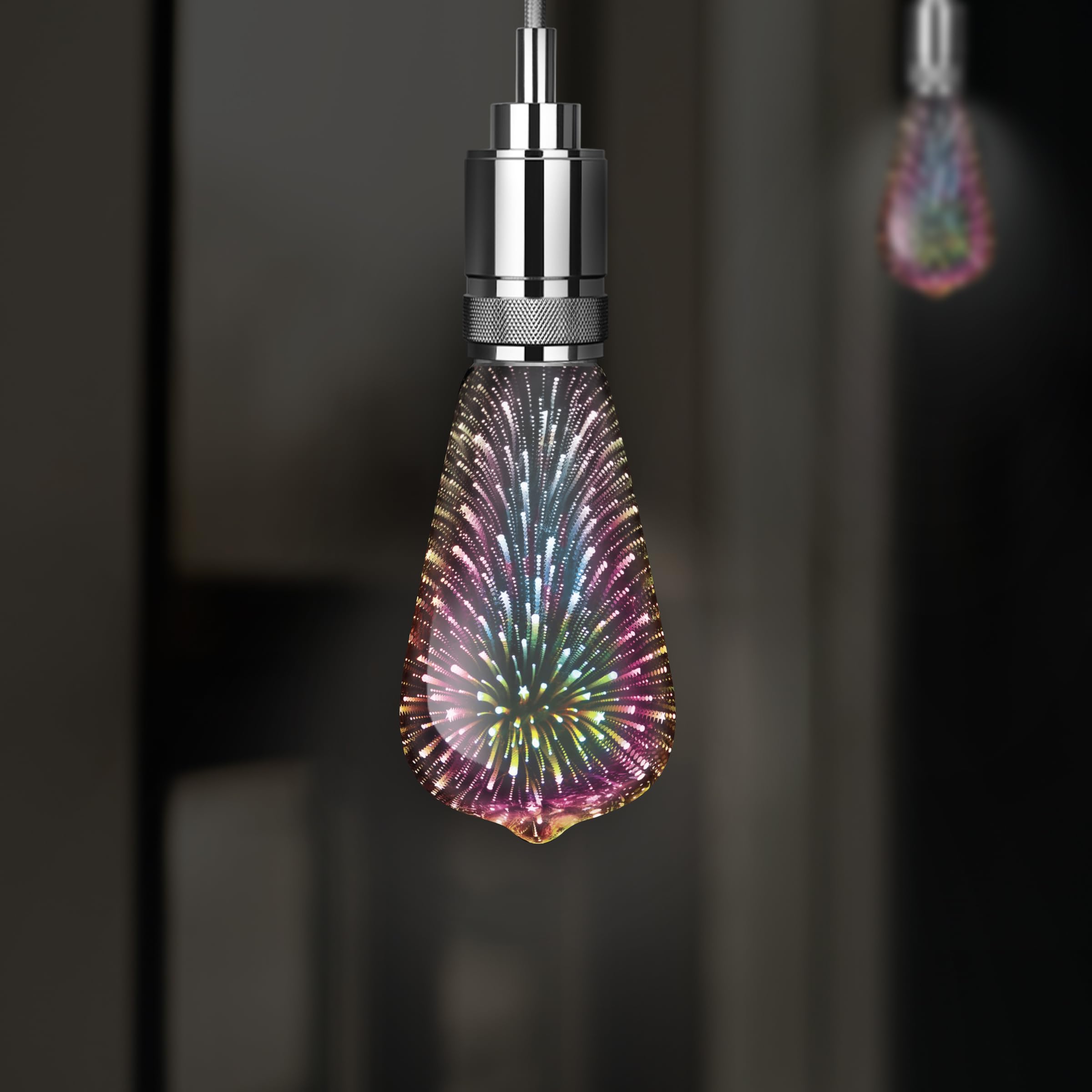 Foto 7 pulgar | Bombilla Led Feit Electric Infinity 3d Fireworks St19 - Venta Internacional.