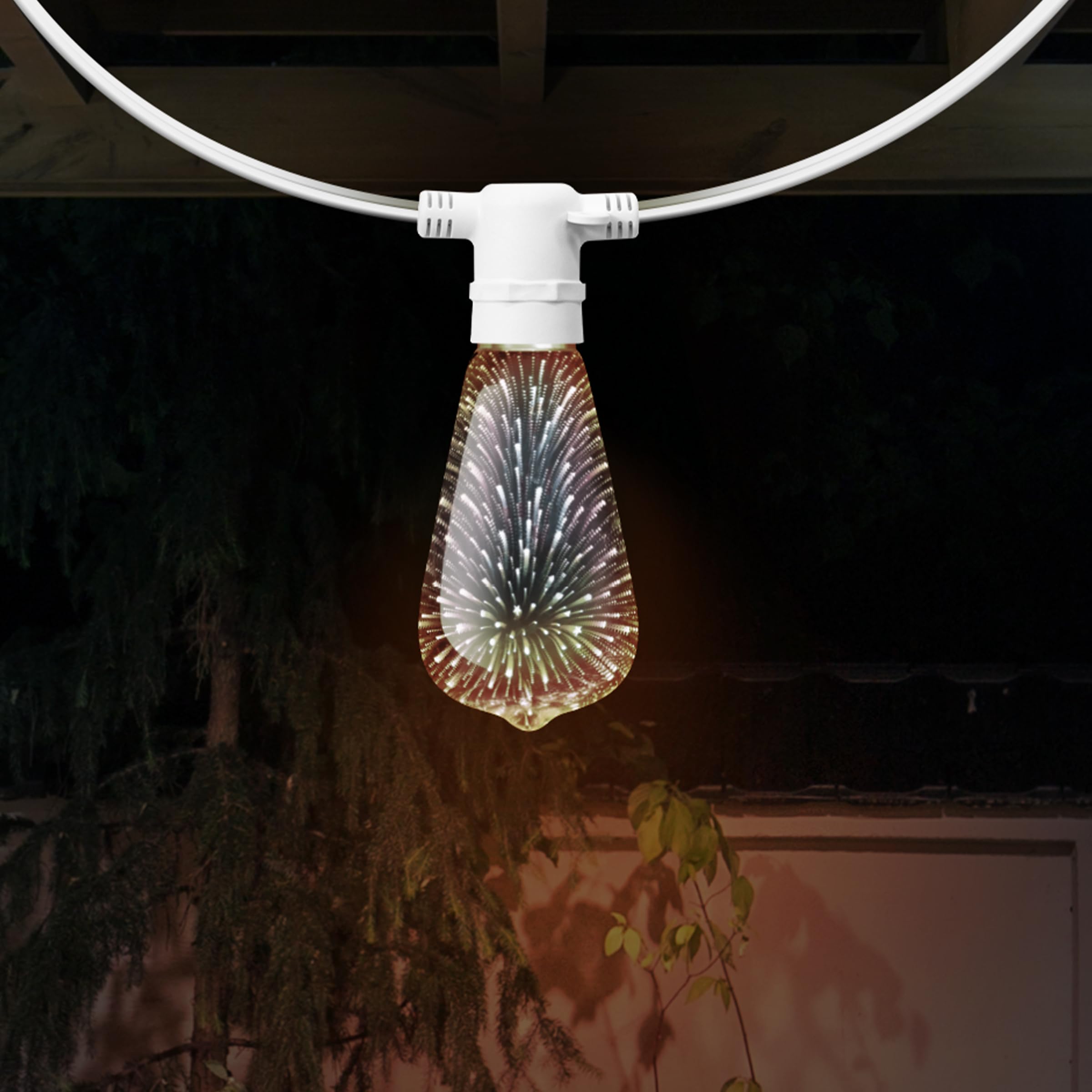 Foto 8 pulgar | Bombilla Led Feit Electric Infinity 3d Fireworks St19 - Venta Internacional.