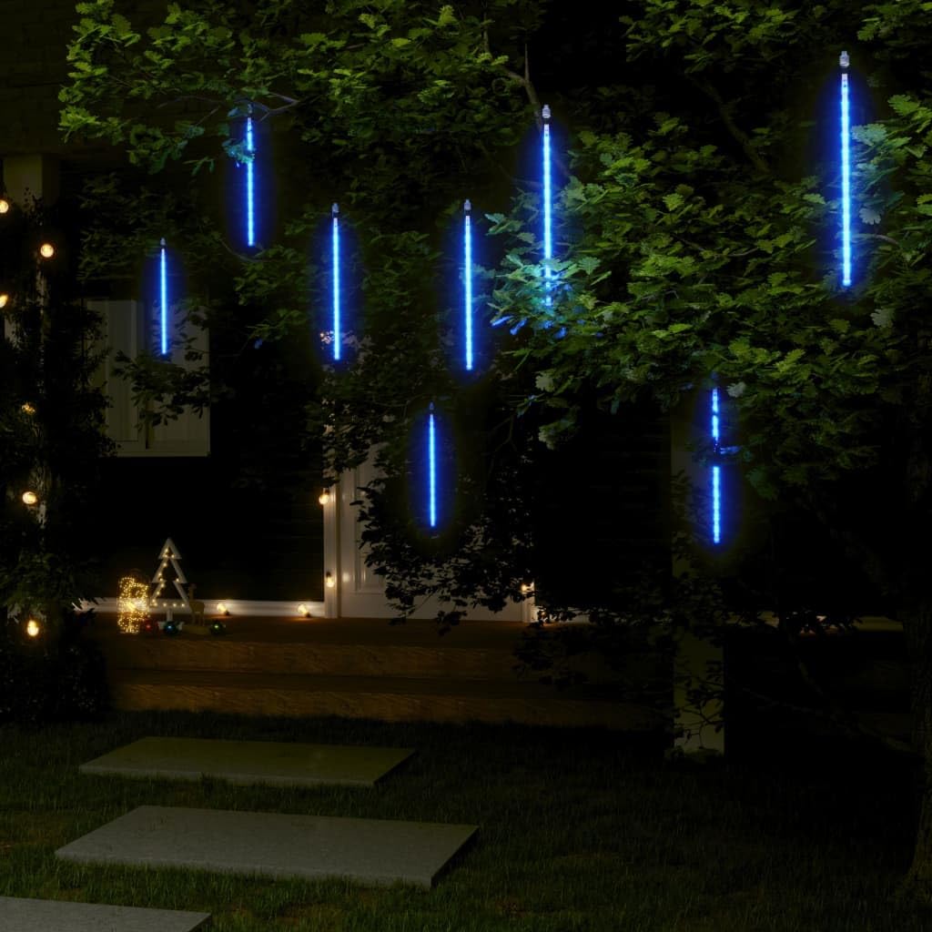 Foto 3 pulgar | Luces Decorativas Vidaxl Meteor Shower Blue Led 192 Led - Venta Internacional.