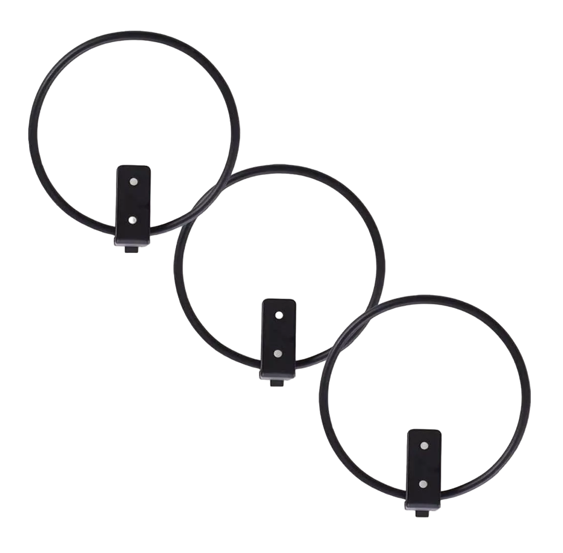 Porta Macetas de Pared BELUG Decoración de Herrería 3 Piezas