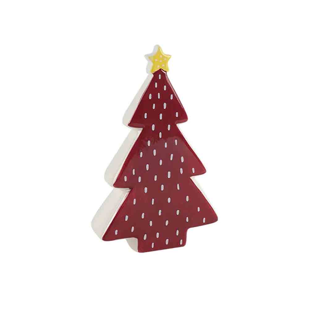 Arbol Navideño Decorativo Kyuden Home Rojo