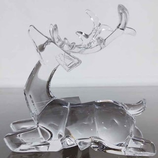 Foto 4 | Venado Sentado Acrílico Kyuden Home Transparente