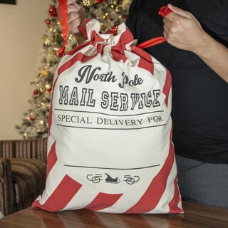 Foto 2 | Bolsas De Regalo De Navidad Con Cordón, Bolsas De Regalo De Navidad Reutilizables