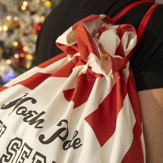 Foto 4 | Bolsas De Regalo De Navidad Con Cordón, Bolsas De Regalo De Navidad Reutilizables