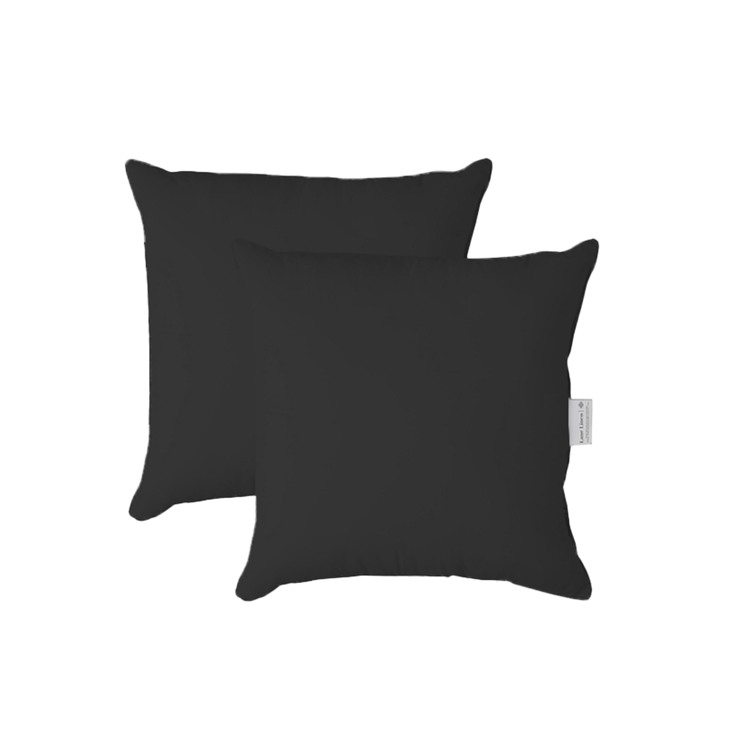 Foto 2 pulgar | Almohada Insert Lane Linen, 45 X 45 Cm, 2 Unidades, Color Negro - Venta Internacional.