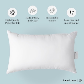 Foto 3 | Almohada Lane Linen 30 X 50 cm 2 Piezas - Venta Internacional