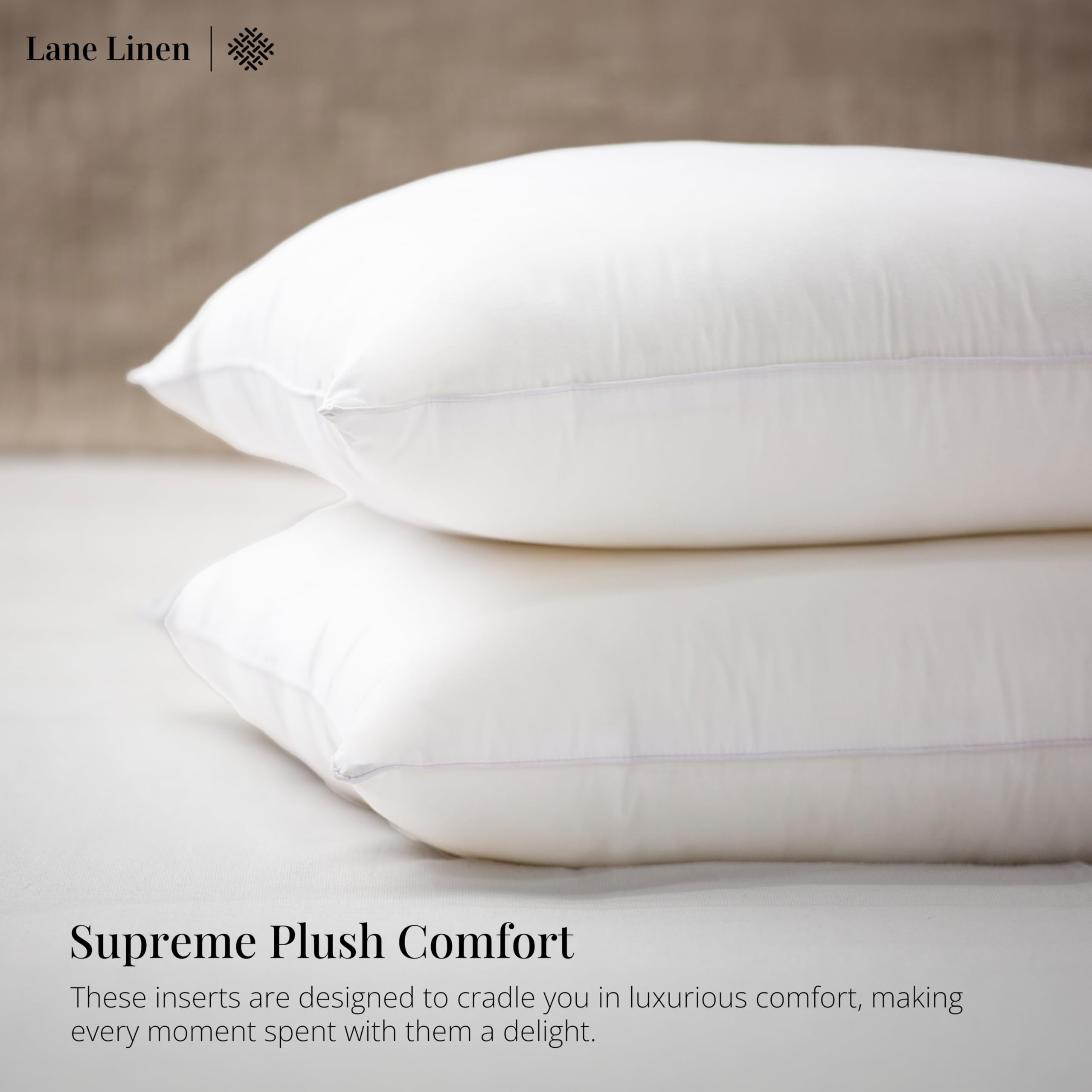 Foto 5 | Almohada Lane Linen 30 X 50 cm 2 Piezas - Venta Internacional