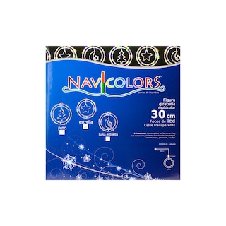 Foto 3 | Figura Giratoria De Luna Led Decoración Navideña Led Luz Multicolor 30cm