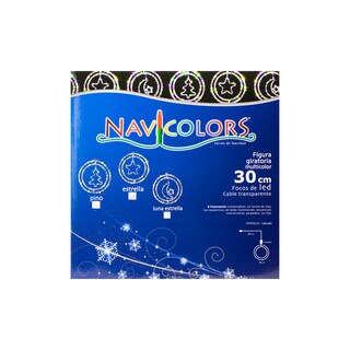 Foto 3 | Figura Giratoria De Estrella Led Decoración Navideña Led Luz Multicolor 30cm