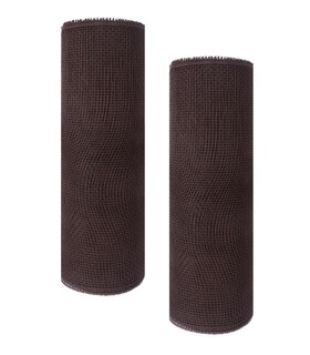 Foto 1 | Cinta De Malla Decorativa Yycraft, 10 Cm X 18 M (20 Yardas), Color Marrón Oscuro, Paquete De 2 - Venta Internacional.