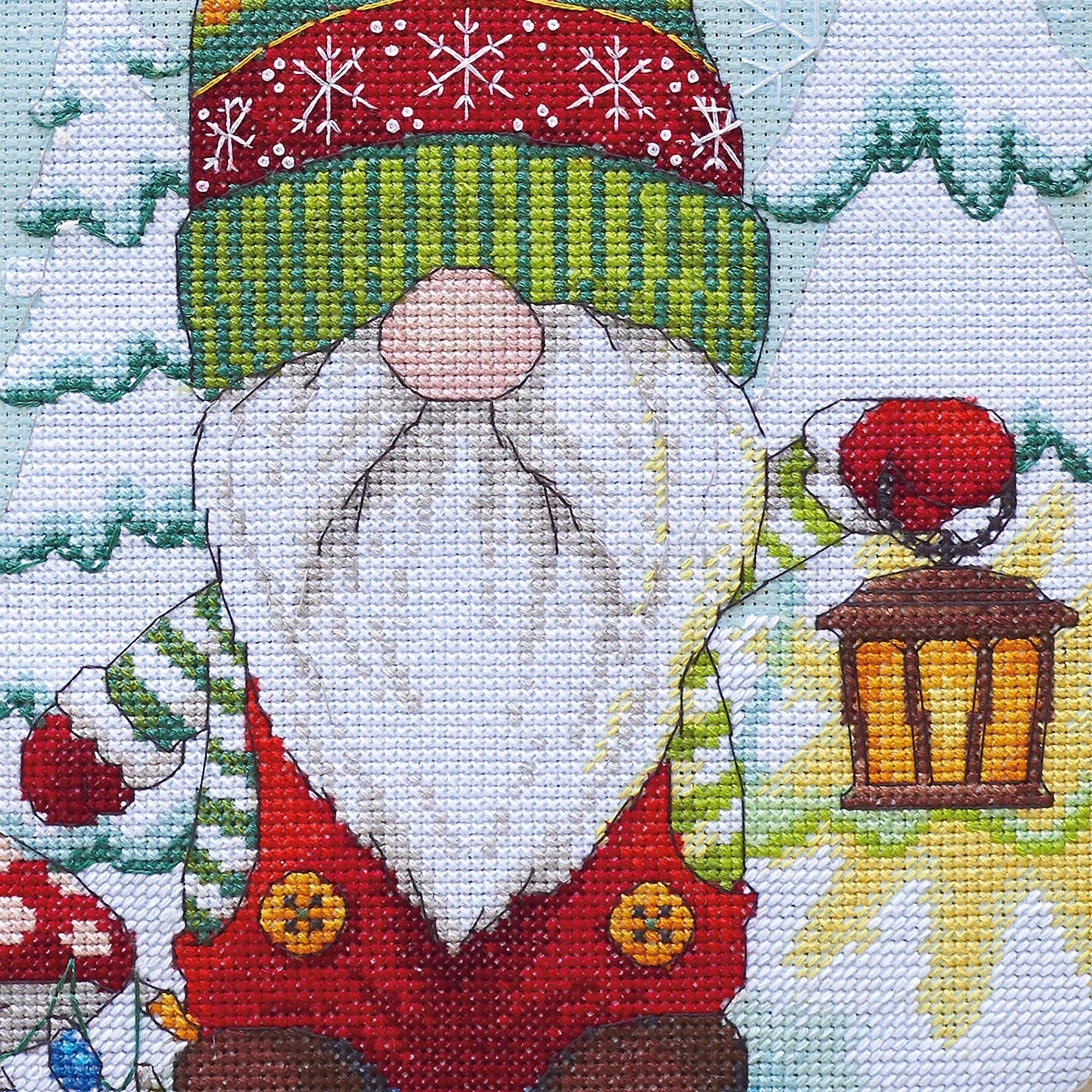 Foto 4 | Kit de Calcetines para Boradr Gnomo Navideño 16 Cm - Venta Internacional