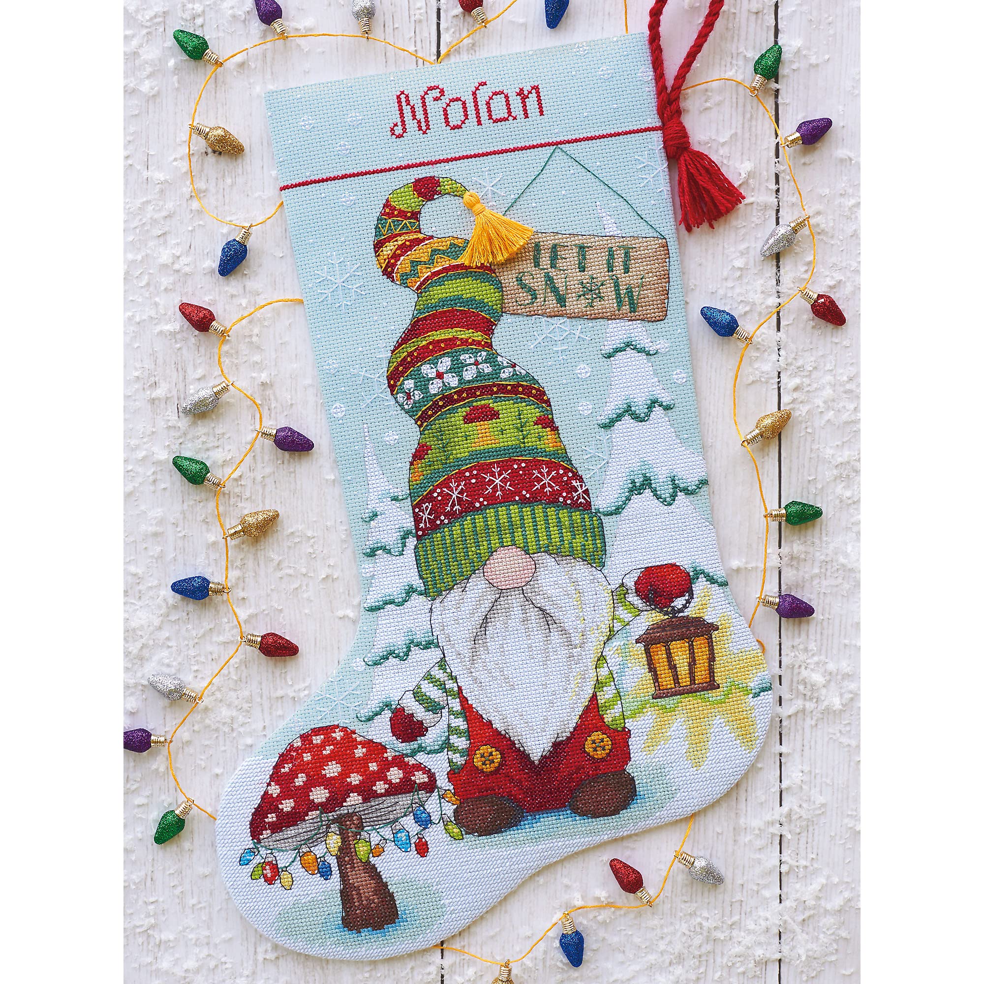 Foto 7 pulgar | Kit de Calcetines para Boradr Gnomo Navideño 16 Cm - Venta Internacional