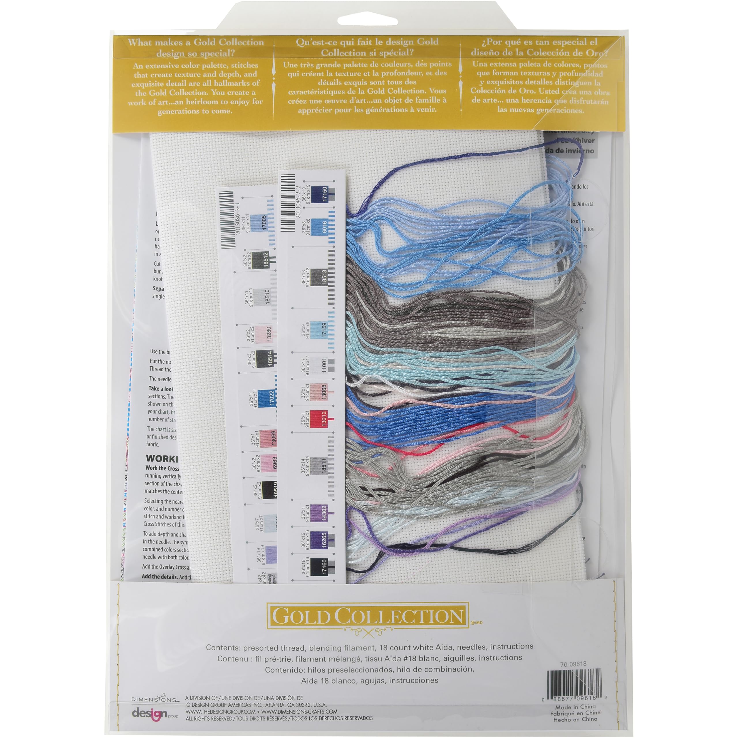 Foto 3 pulgar | Kit de Borado Dimensions Gold Collection Wintertime Fairy - Venta Internacional