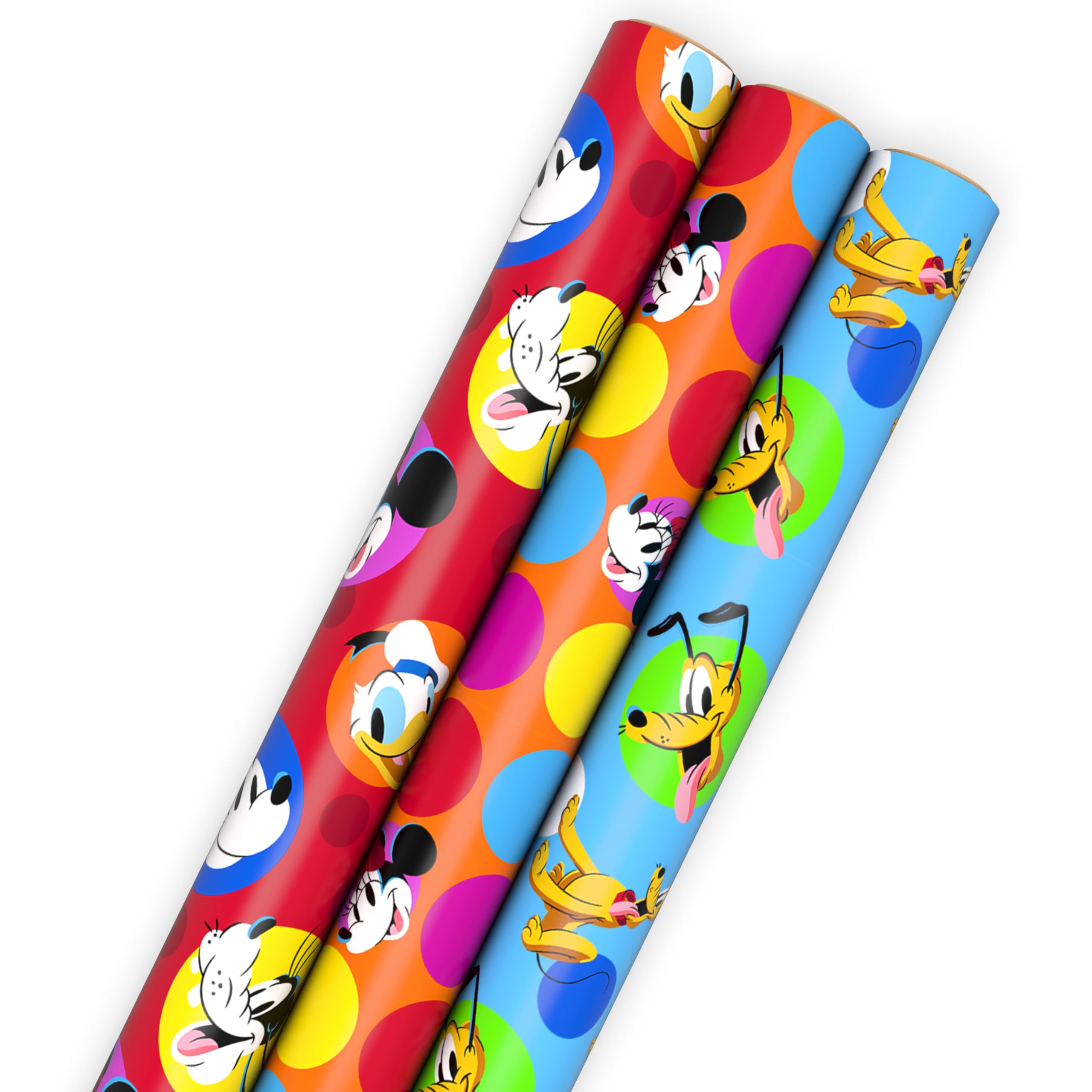 Foto 2 pulgar | Papel De Regalo Hallmark Disney Kids Para Cumpleaños Y Navidad - Venta Internacional.