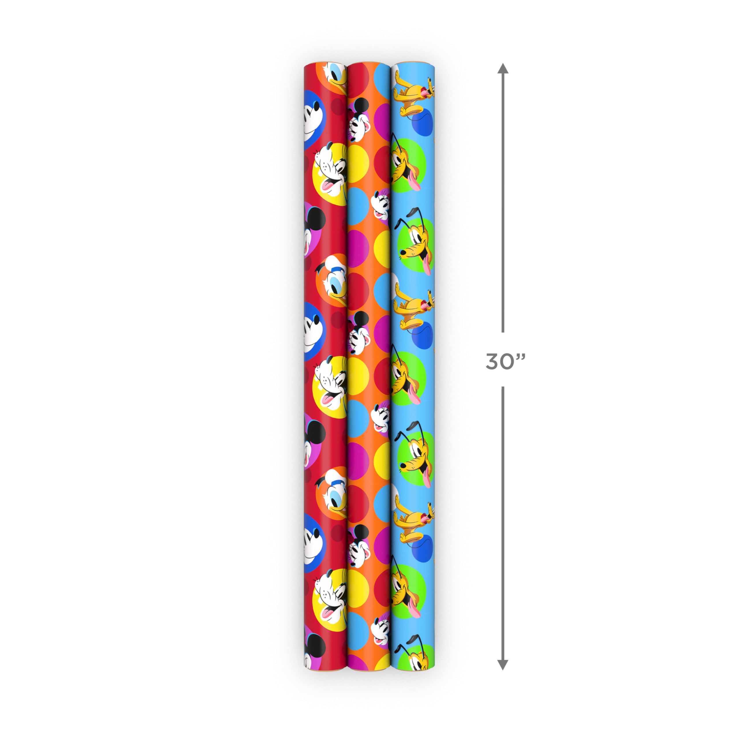 Foto 4 pulgar | Papel De Regalo Hallmark Disney Kids Para Cumpleaños Y Navidad - Venta Internacional.