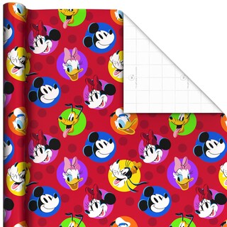 Foto 4 | Papel De Regalo Hallmark Disney Kids Para Cumpleaños Y Navidad - Venta Internacional.