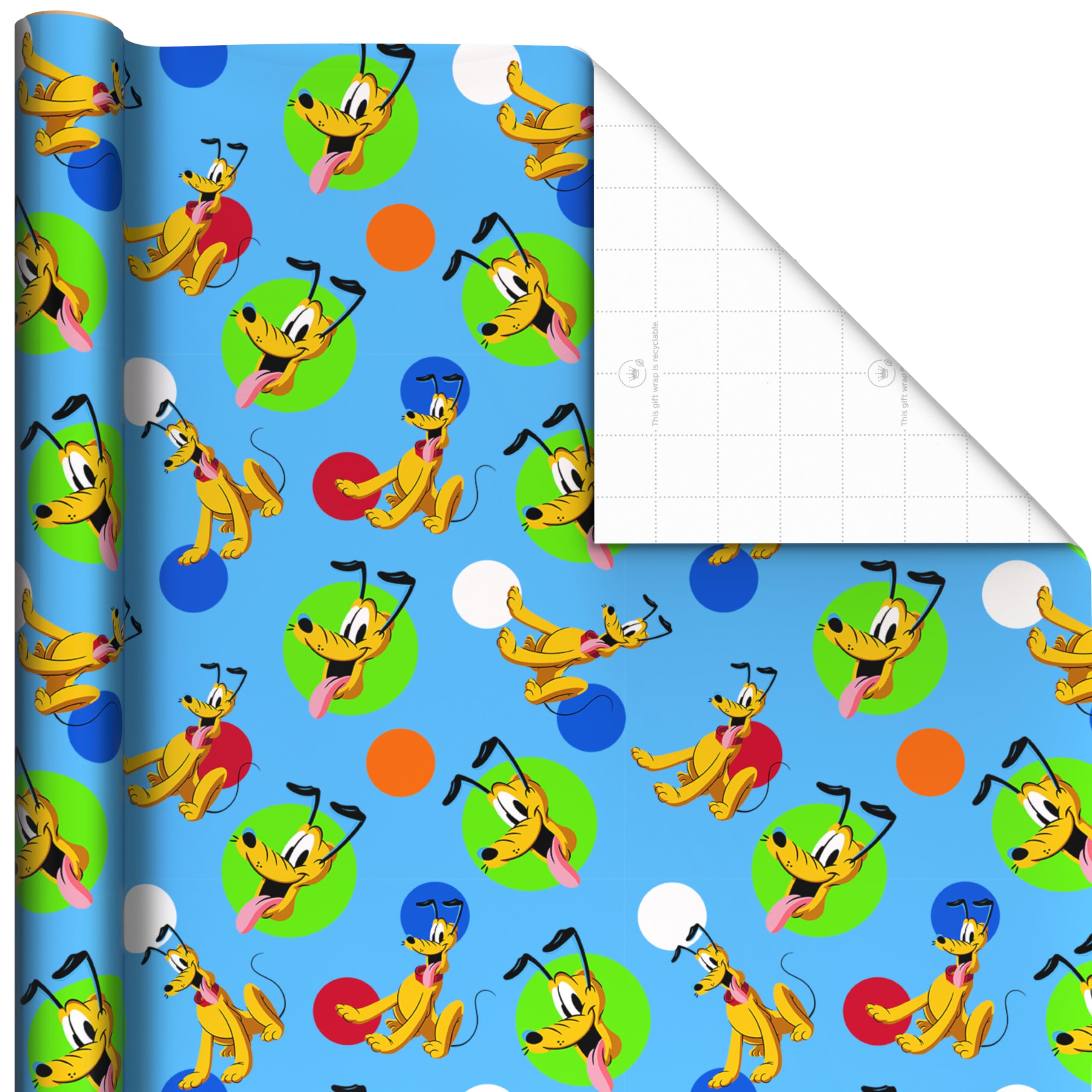 Foto 7 pulgar | Papel De Regalo Hallmark Disney Kids Para Cumpleaños Y Navidad - Venta Internacional.