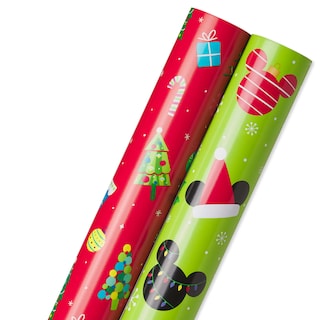 Foto 6 | Papel De Regalo Papyrus Disney Christmas Mickey Mouse Kids - Venta Internacional.