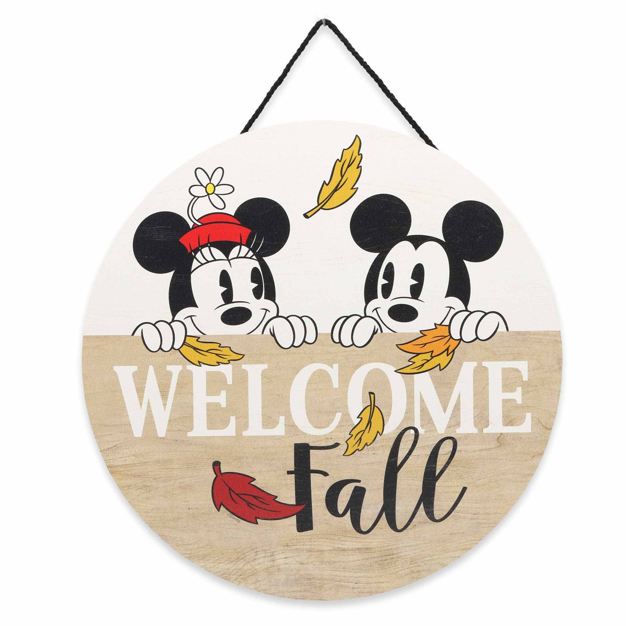 Foto 2 pulgar | Decoración De Pared Con Tema Otoñal De Mickey Mouse De Disney De Open Road Brands - Venta Internacional.
