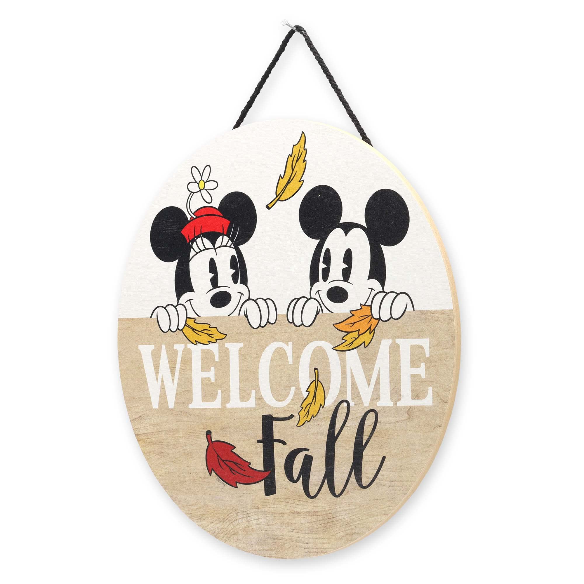 Foto 3 pulgar | Decoración De Pared Con Tema Otoñal De Mickey Mouse De Disney De Open Road Brands - Venta Internacional.