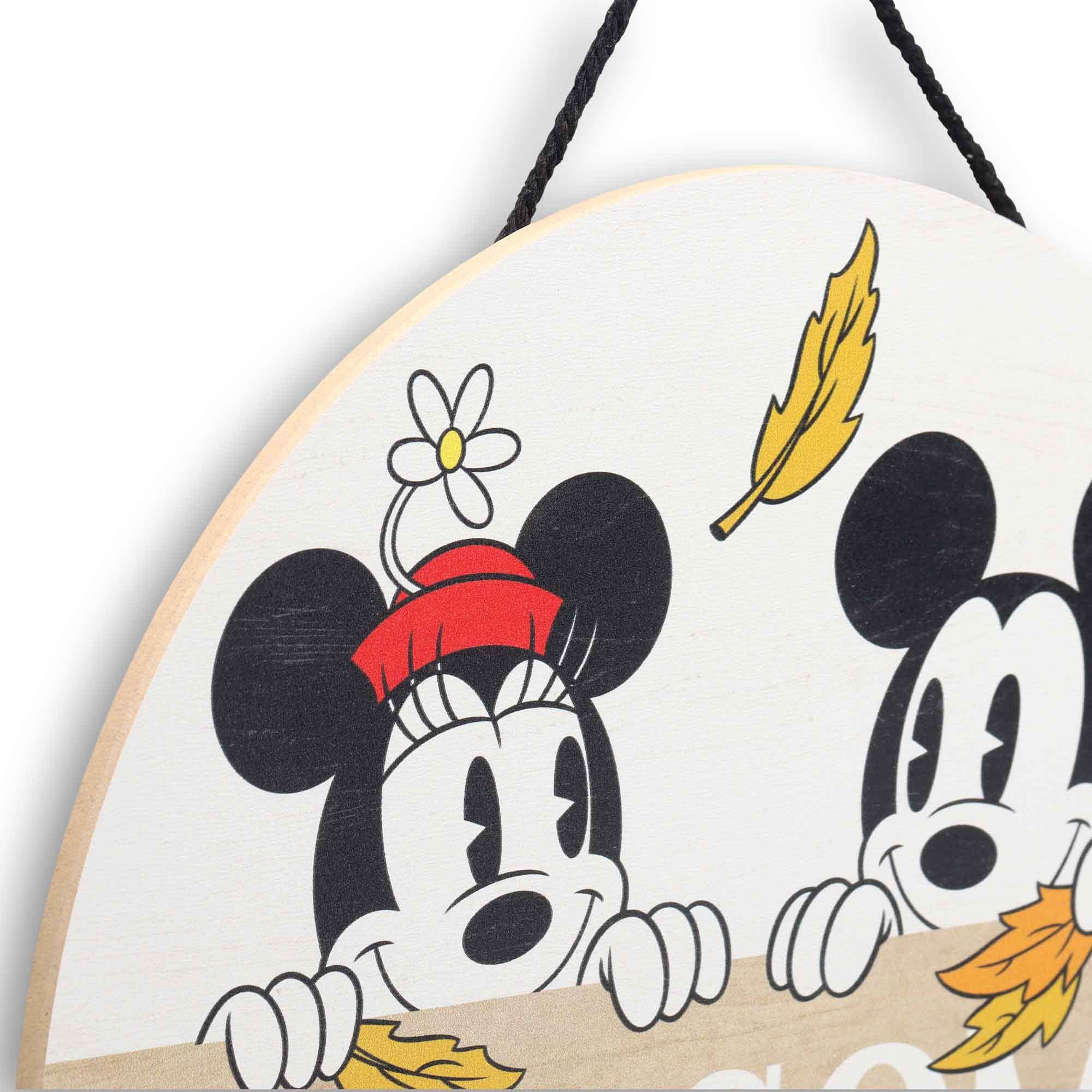 Foto 5 pulgar | Decoración De Pared Con Tema Otoñal De Mickey Mouse De Disney De Open Road Brands - Venta Internacional.