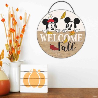 Foto 5 | Decoración De Pared Con Tema Otoñal De Mickey Mouse De Disney De Open Road Brands - Venta Internacional.