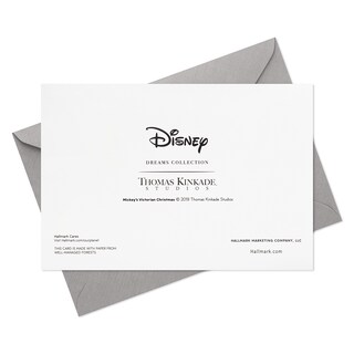 Foto 7 | Tarjetas de Navidad Hallmark Thomas Kinkade Mickey Mouse 24 Unidades - Venta Internacional