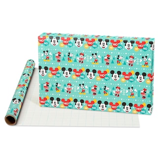 Foto 4 | Papel De Regalo American Greetings Disney Christmas, 105 Pies Cuadrados - Venta Internacional.