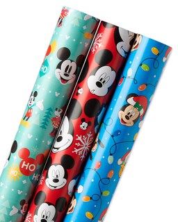 Foto 5 | Papel De Regalo American Greetings Disney Christmas, 105 Pies Cuadrados - Venta Internacional.