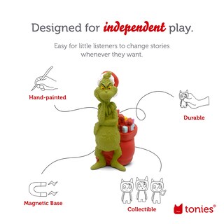 Foto 3 | El Personaje De Reproducción De Audio Tonies Grinch: Cómo El Grinch Robó La Navidad - Venta Internacional.