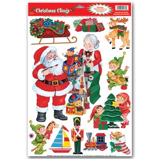 Foto 1 | Adhesivos de Papá Noel - Venta Internacional