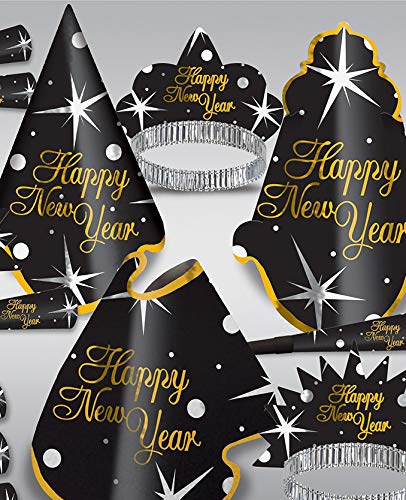 Foto 4 pulgar | Surtido De Fiesta Beistle Happy New Year Para 10 Personas - Venta Internacional.