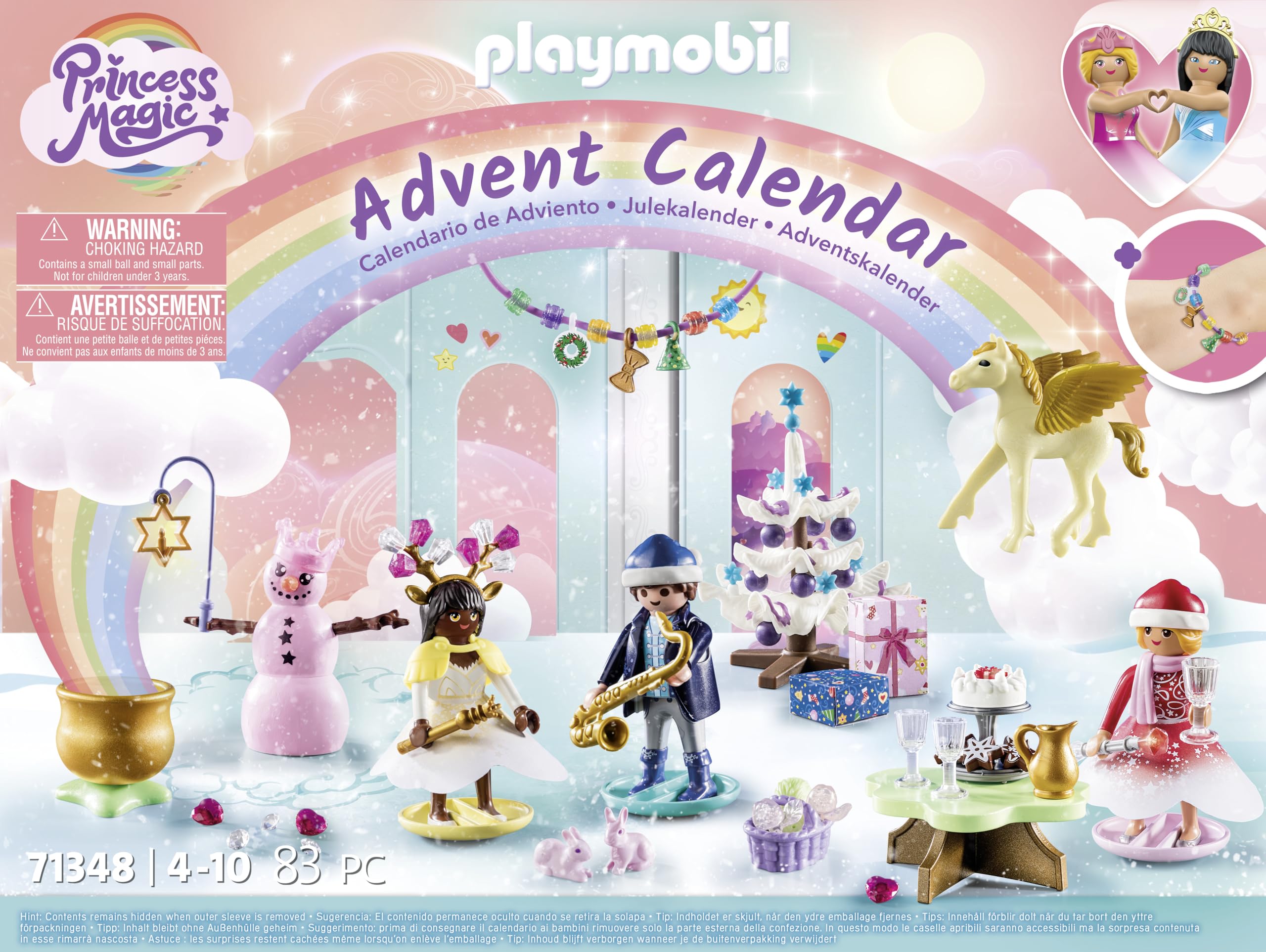 Foto 8 pulgar | Calendario De Adviento Playmobil Navidad Bajo El Arcoíris - Venta Internacional.