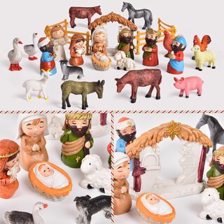 Foto 3 | Calendario De Adviento Fun Little Toys Nativity 2024 Con 24 Juguetes Para Niños - Venta Internacional.