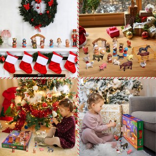 Foto 6 | Calendario De Adviento Fun Little Toys Nativity 2024 Con 24 Juguetes Para Niños - Venta Internacional.